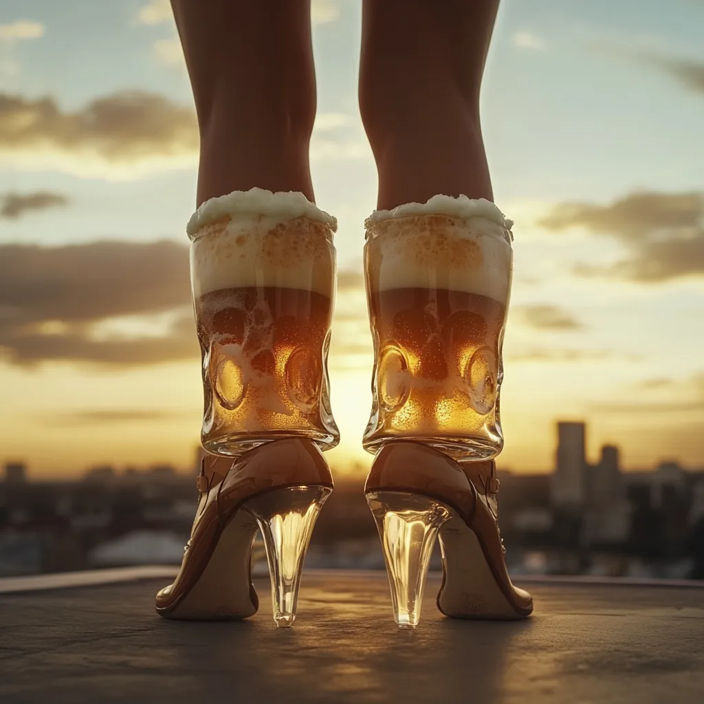 Beer Mug Heels: Where Happy Hour Meets High Fashion