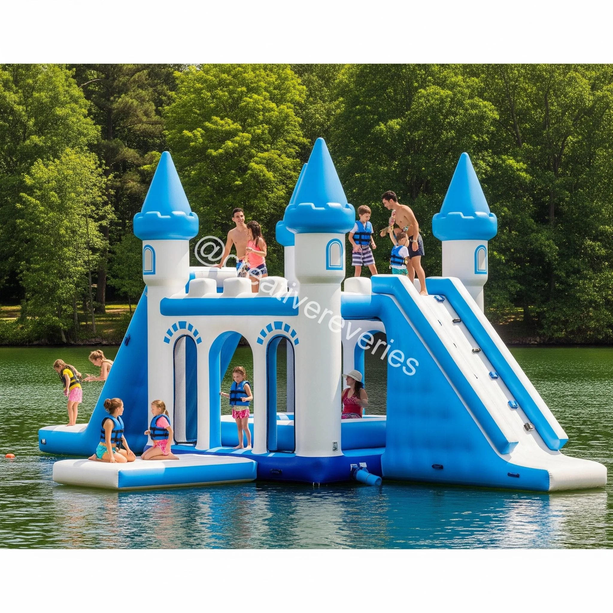Rule Your Next Lake Day with Inflatable Majesty