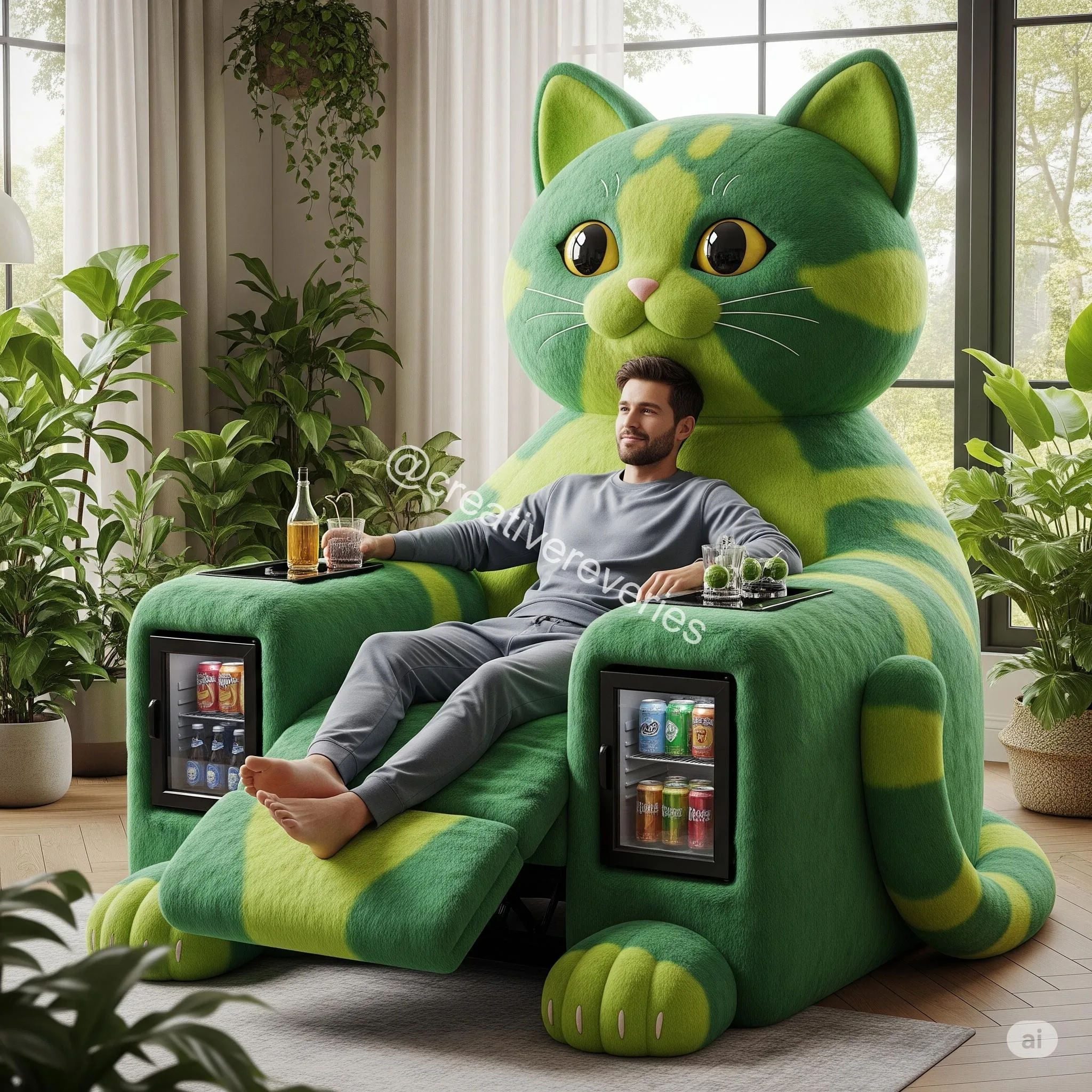 Sit, Stretch, and Purr in Style