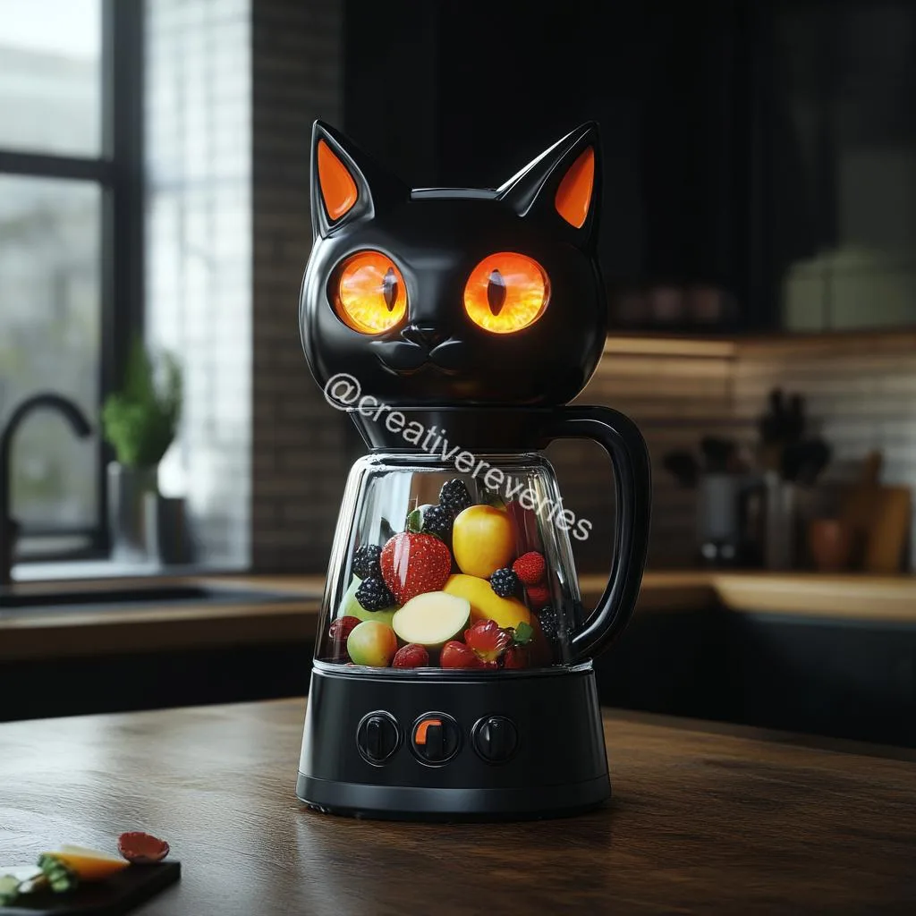 Cat-Shaped Blenders: Purr-fect Mix of Function and Feline Flair