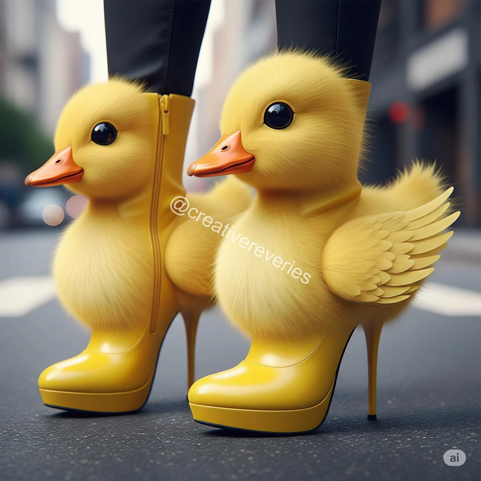 Duck Heels: Waddle Into Fashion with Whimsy and Flair