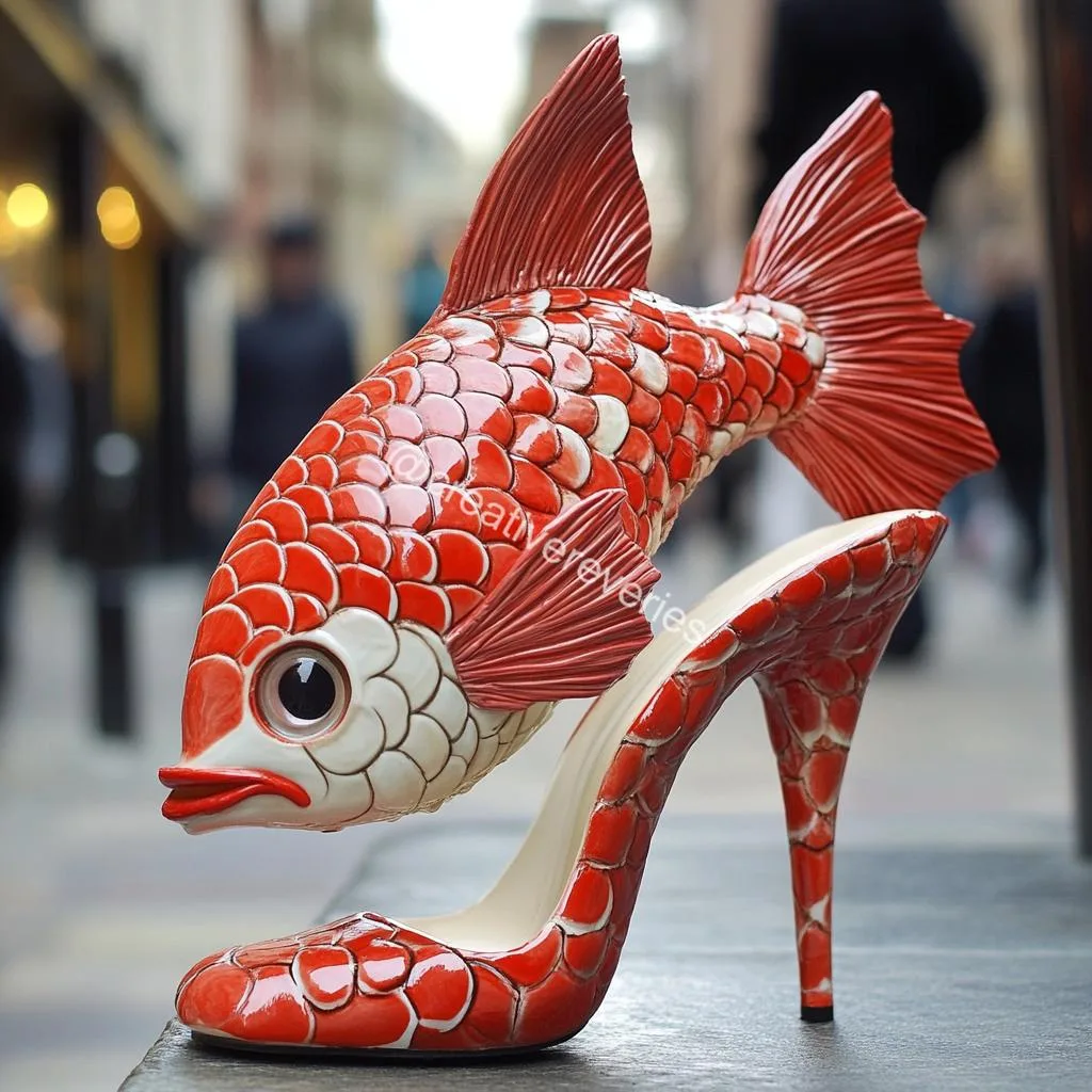 Fish High Heels: Make a Splash with Every Step