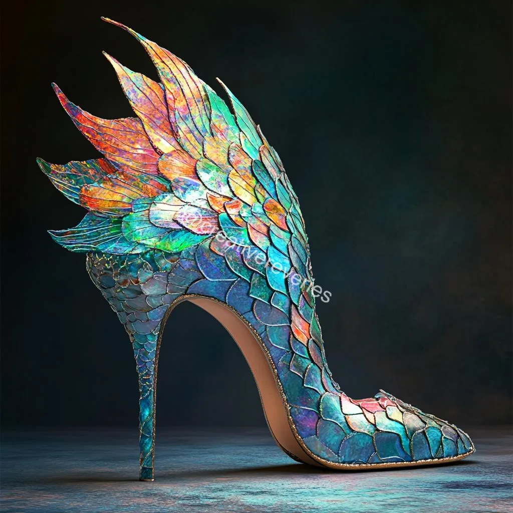 Where Aquatic Fantasy Meets Avant-Garde Fashion