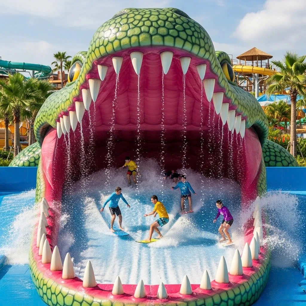 Giant Inflatable Water Park: Transforming Any Water Space into a Floating Adventure