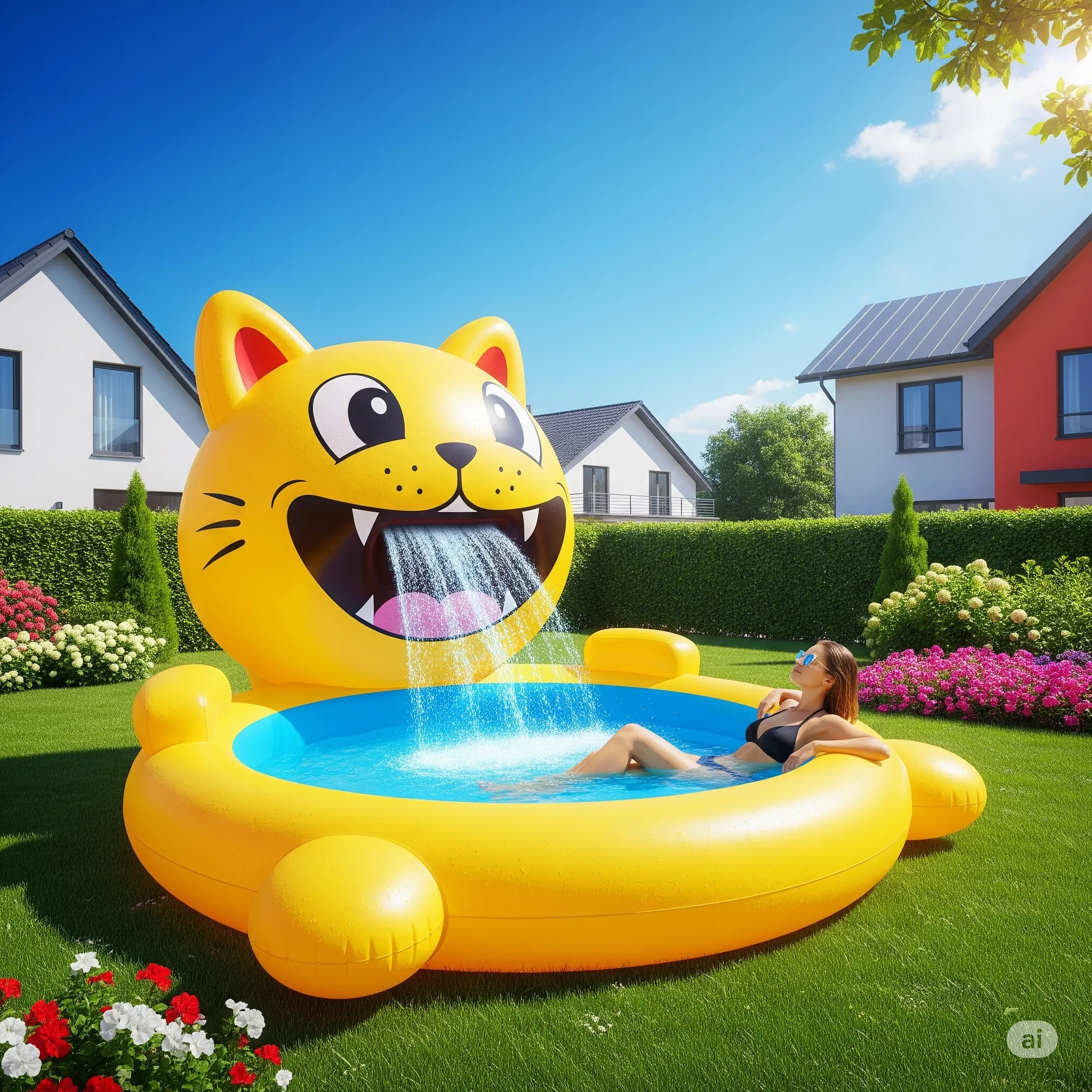 Why Cat Shaped Pools Are Stealing the Show