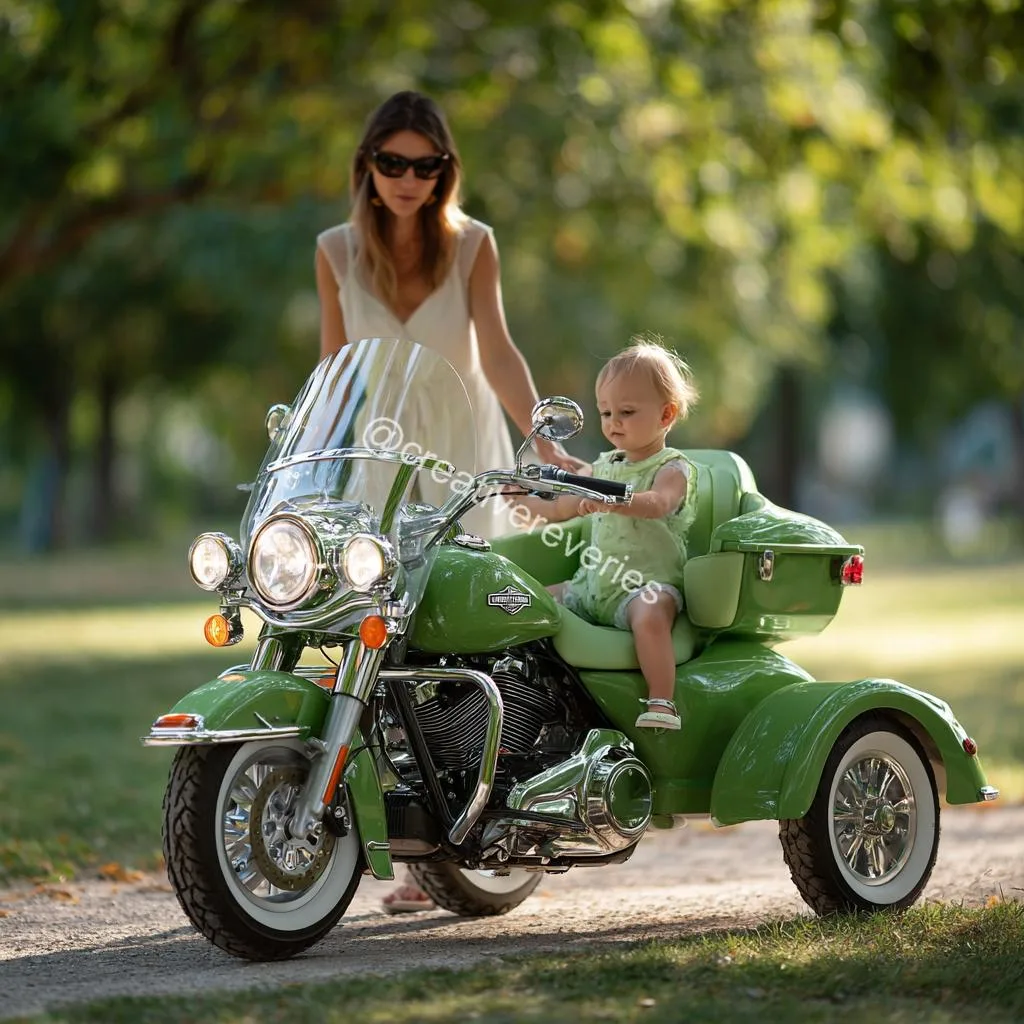 Harley Stroller: Biker Vibes for the Littlest Riders