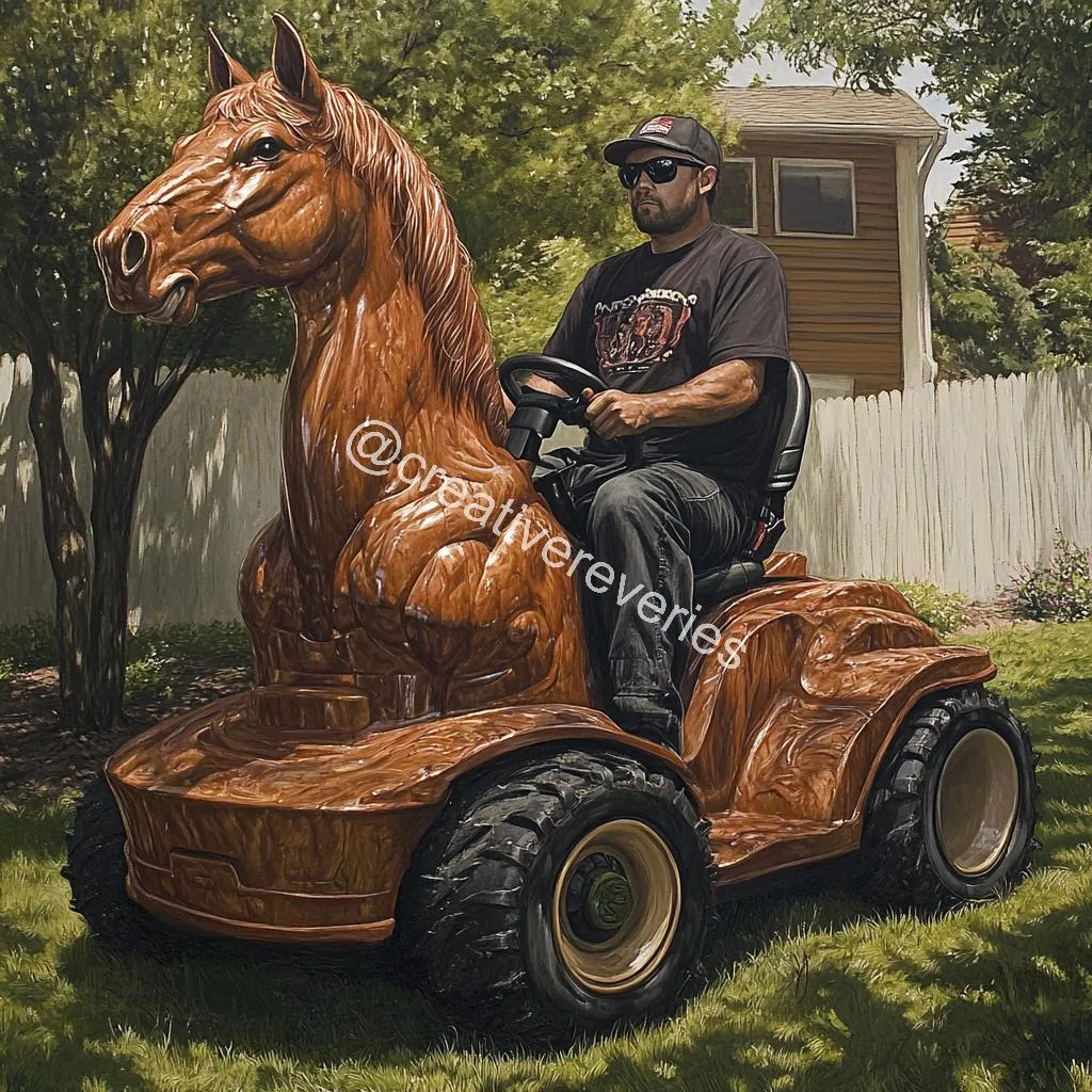 Horse Lawn Mowers: A Galloping Blend of Power, Personality, and Whimsical Garden Style