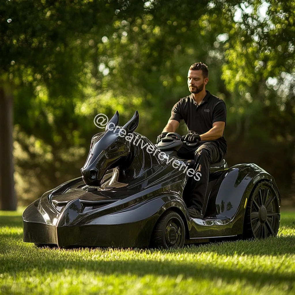 Saddle Up for Lawn Care Like Never Before
