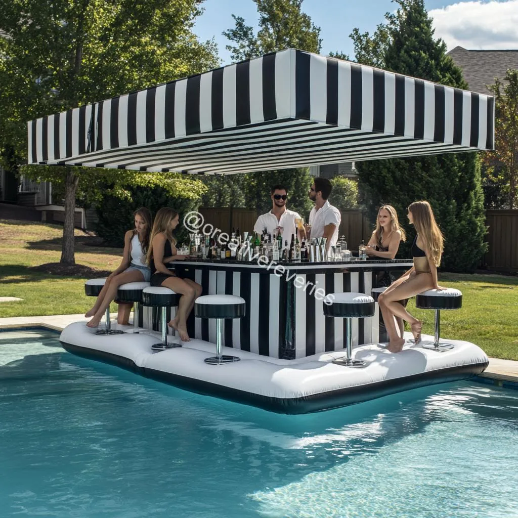 When the Party Meets the Poolside
