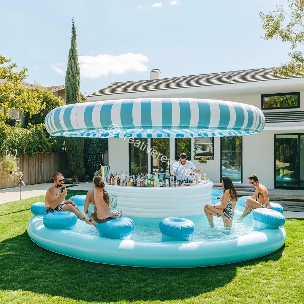 Inflatable Bar Pools: Sip, Float, and Soak in Backyard Luxury