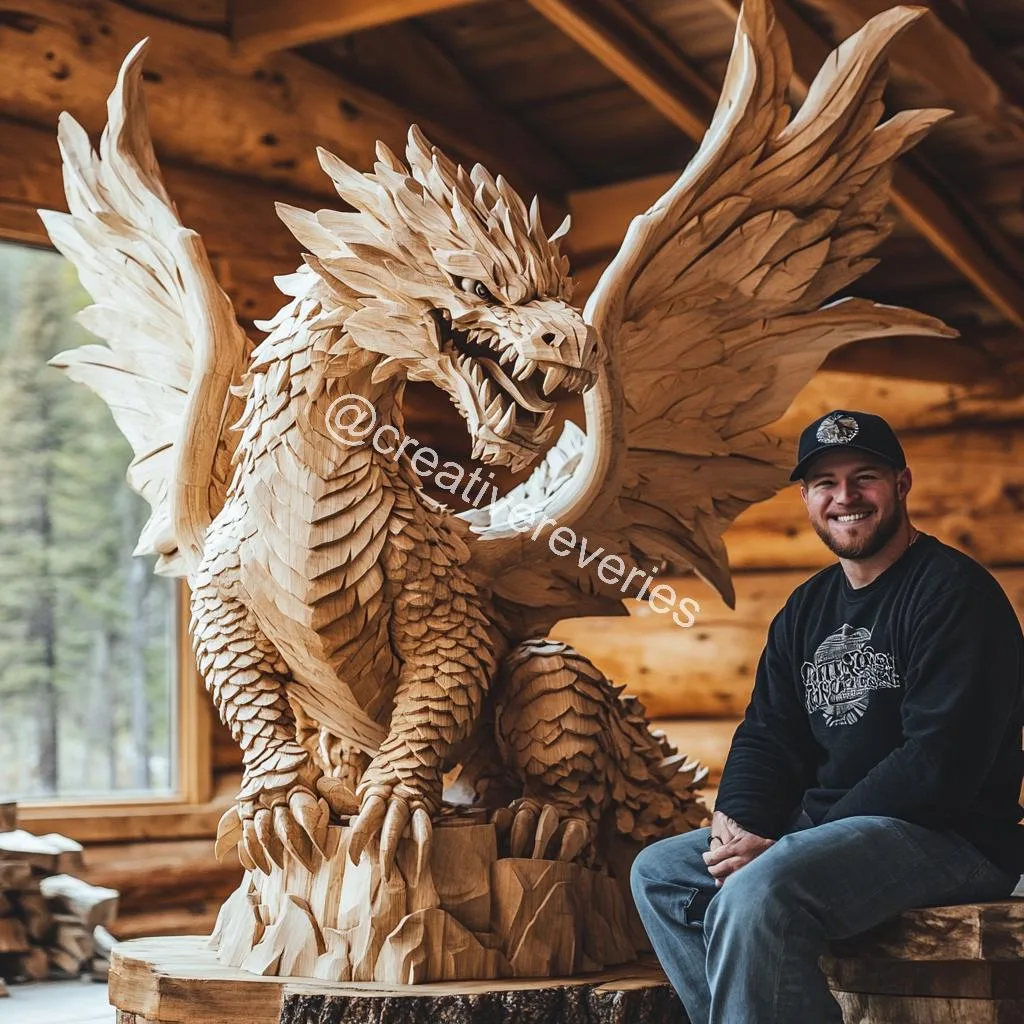 The Art of Dragon Carving