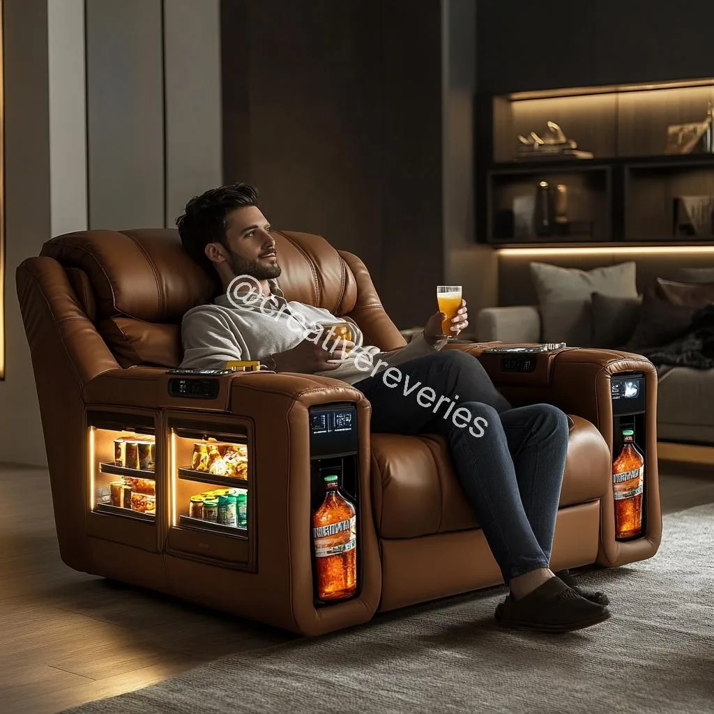 Recliners with a Built-In Kitchen: The Ultimate Comfort for Couch Potatoes and Culinary Rebels