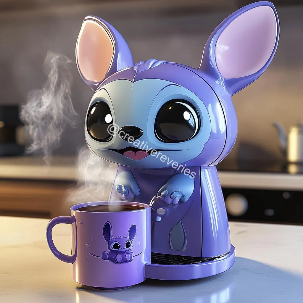 Stitch Coffee Maker: Brewing Magic with Disney’s Most Mischievous Alien