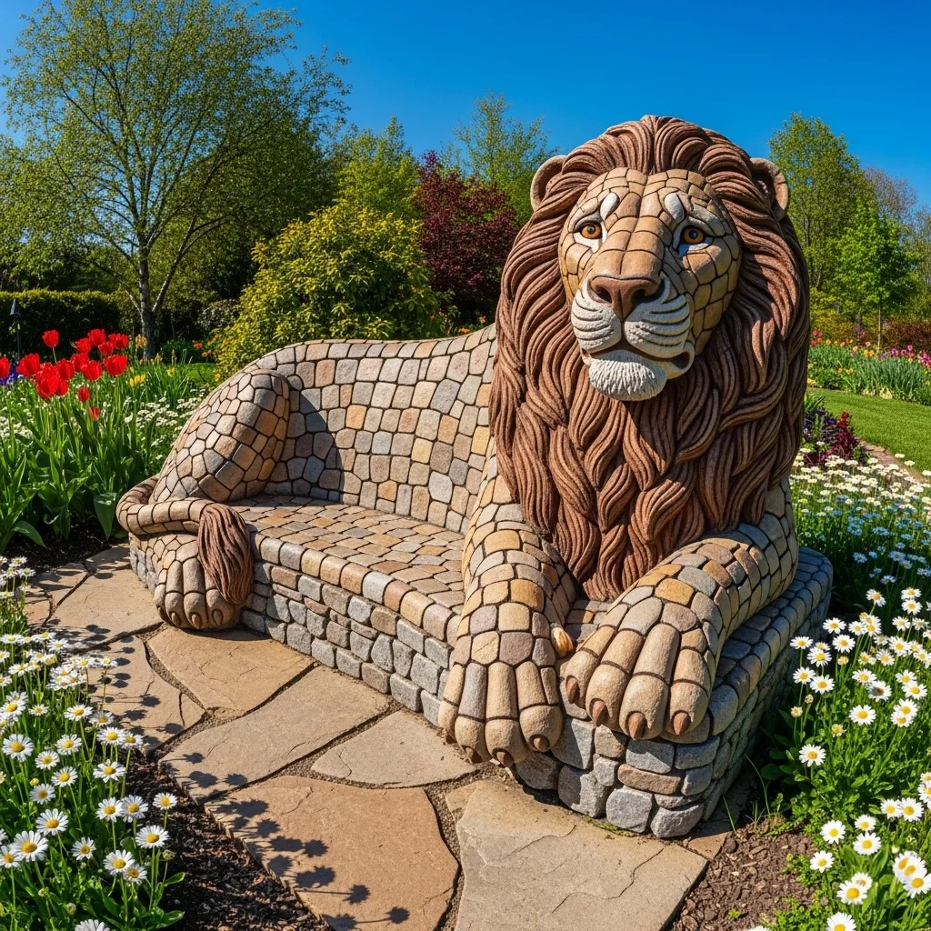 The History of Animal Benches Made from Stone