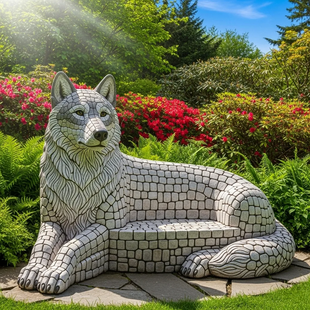 Unveiling the Artistry and Functionality of Animal Benches Made from Stone