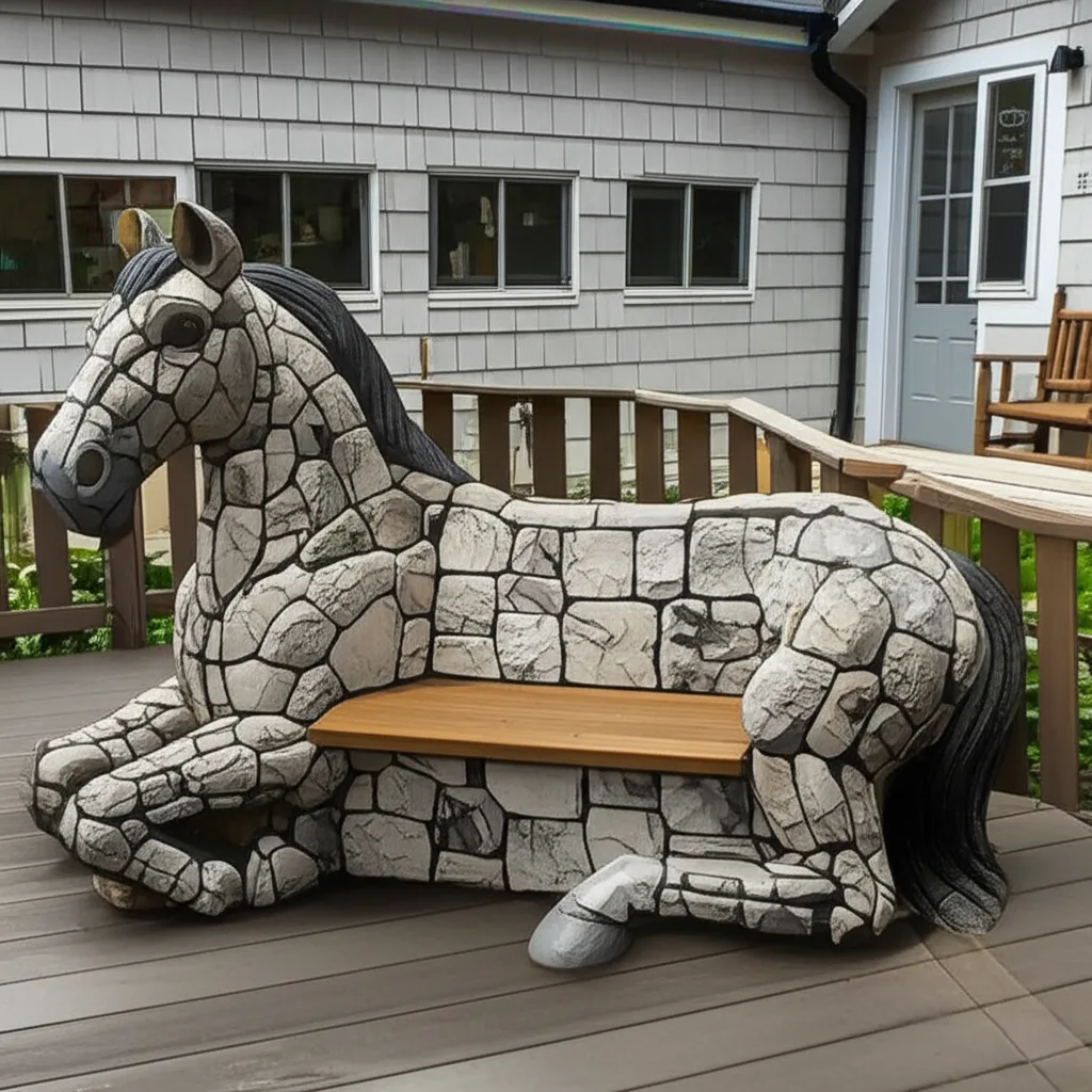 Designing Animal Benches Made from Stone