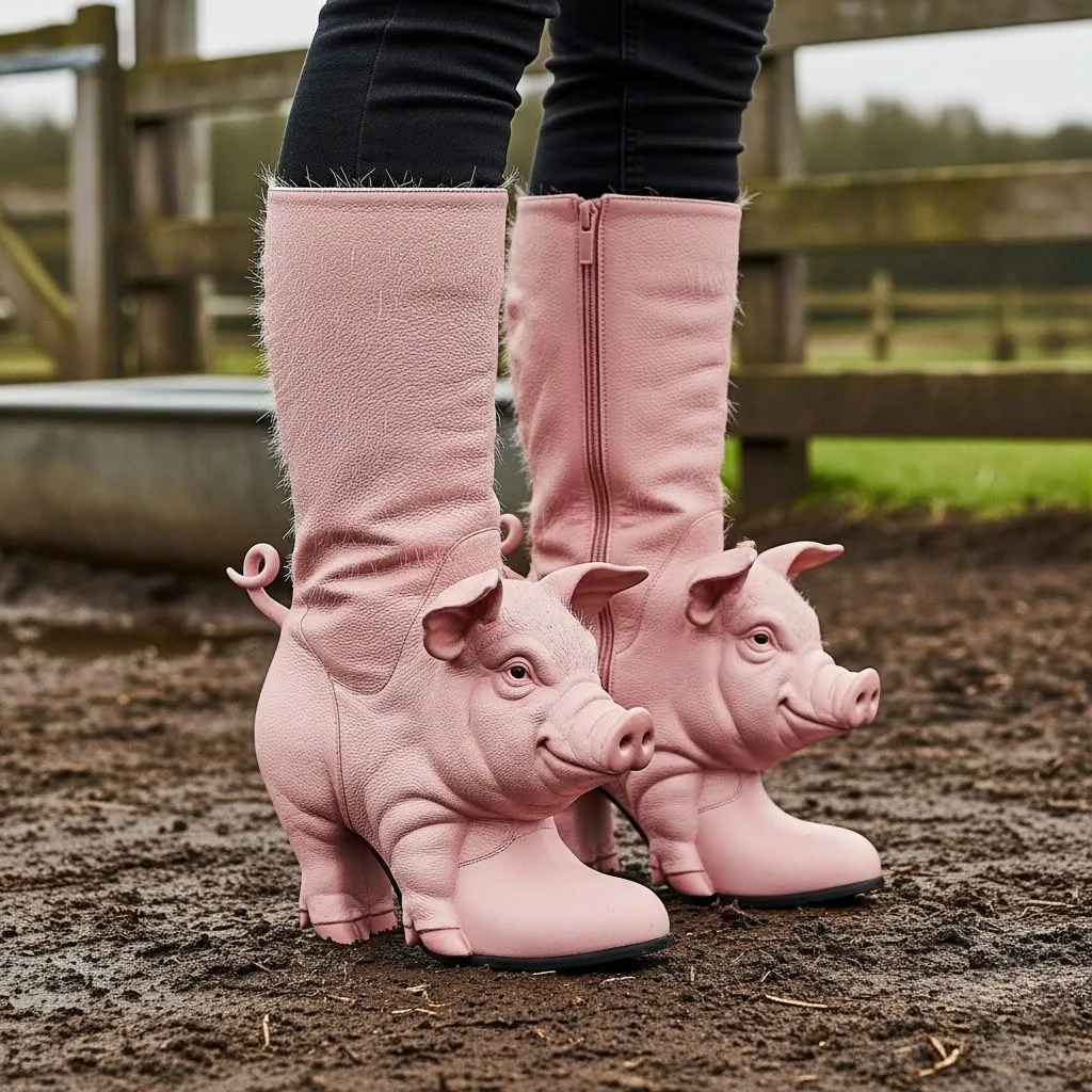 Craftsmanship and Materials in Creating Animal Shaped Boots
