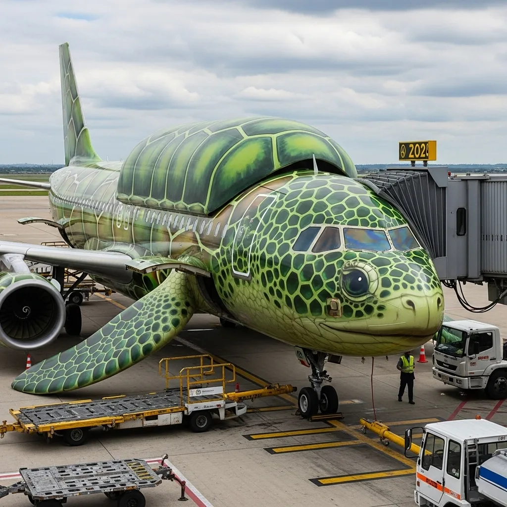 The Experience of Flying in an Animal Shaped Jet: A Unique Adventure