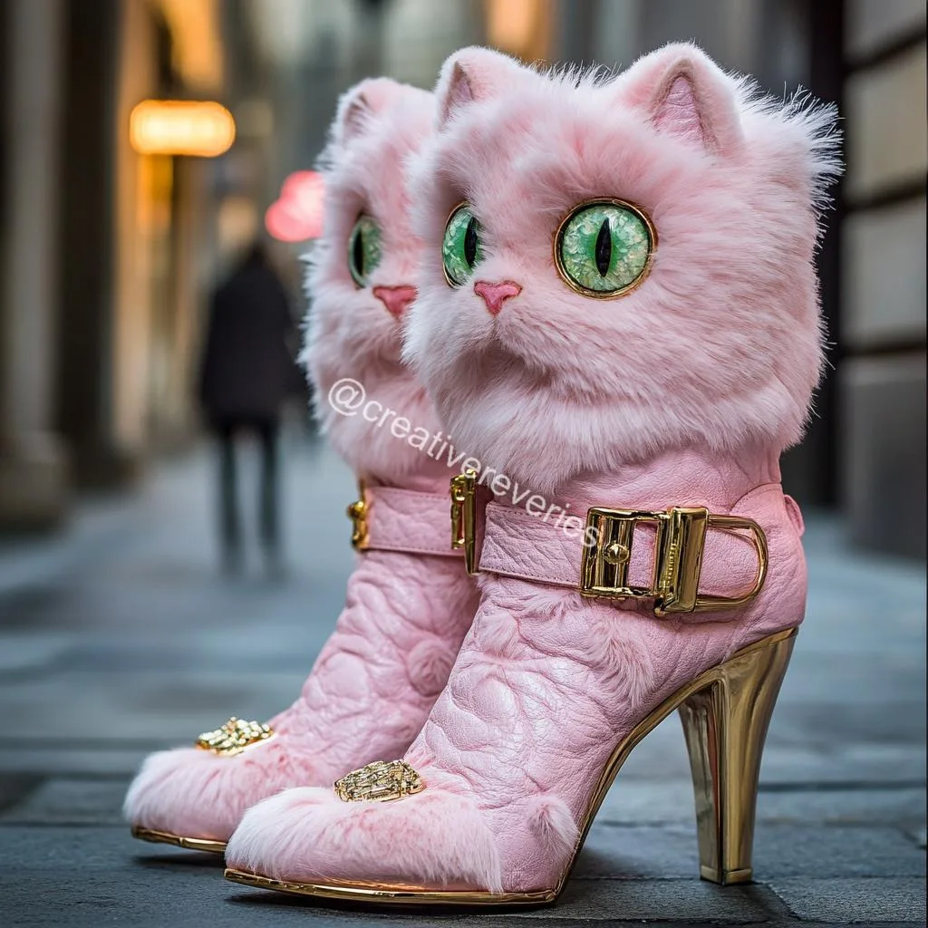 Cat High Boots: Feline Fashion for Bold Footwear Enthusiasts
