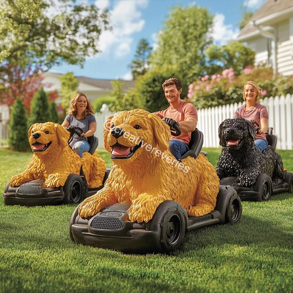Dog Lawn Mower: The Whimsical Way to Tame Your Grass with Canine Charm
