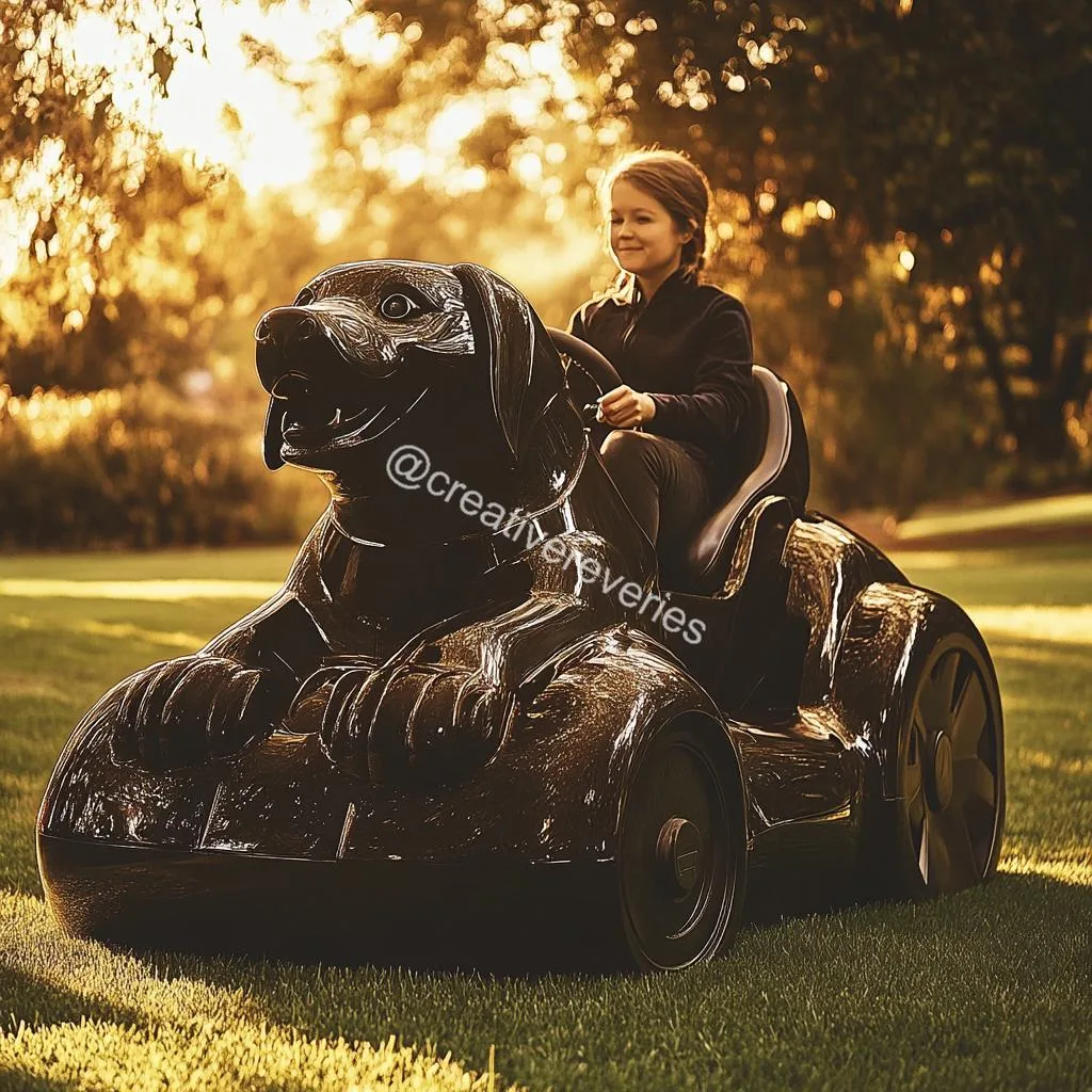 Reimagining Lawn Care with the Dog Lawn Mower