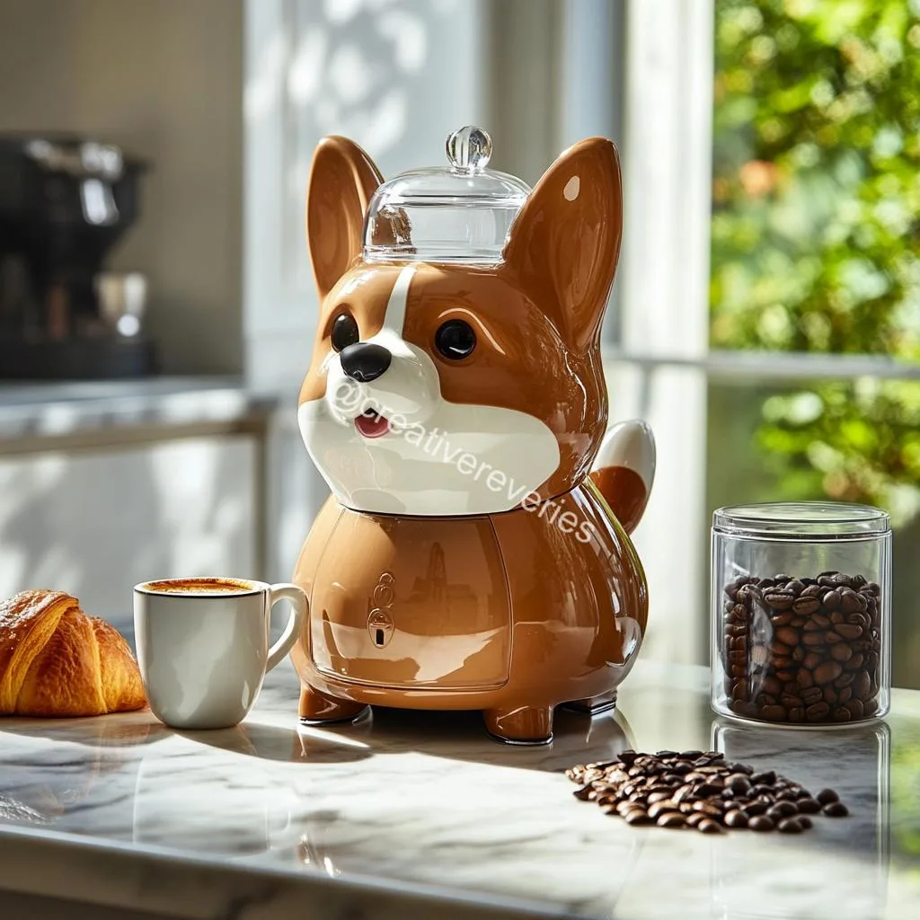 Dog-Shaped Coffee Makers: Brew Loyalty with Every Cup