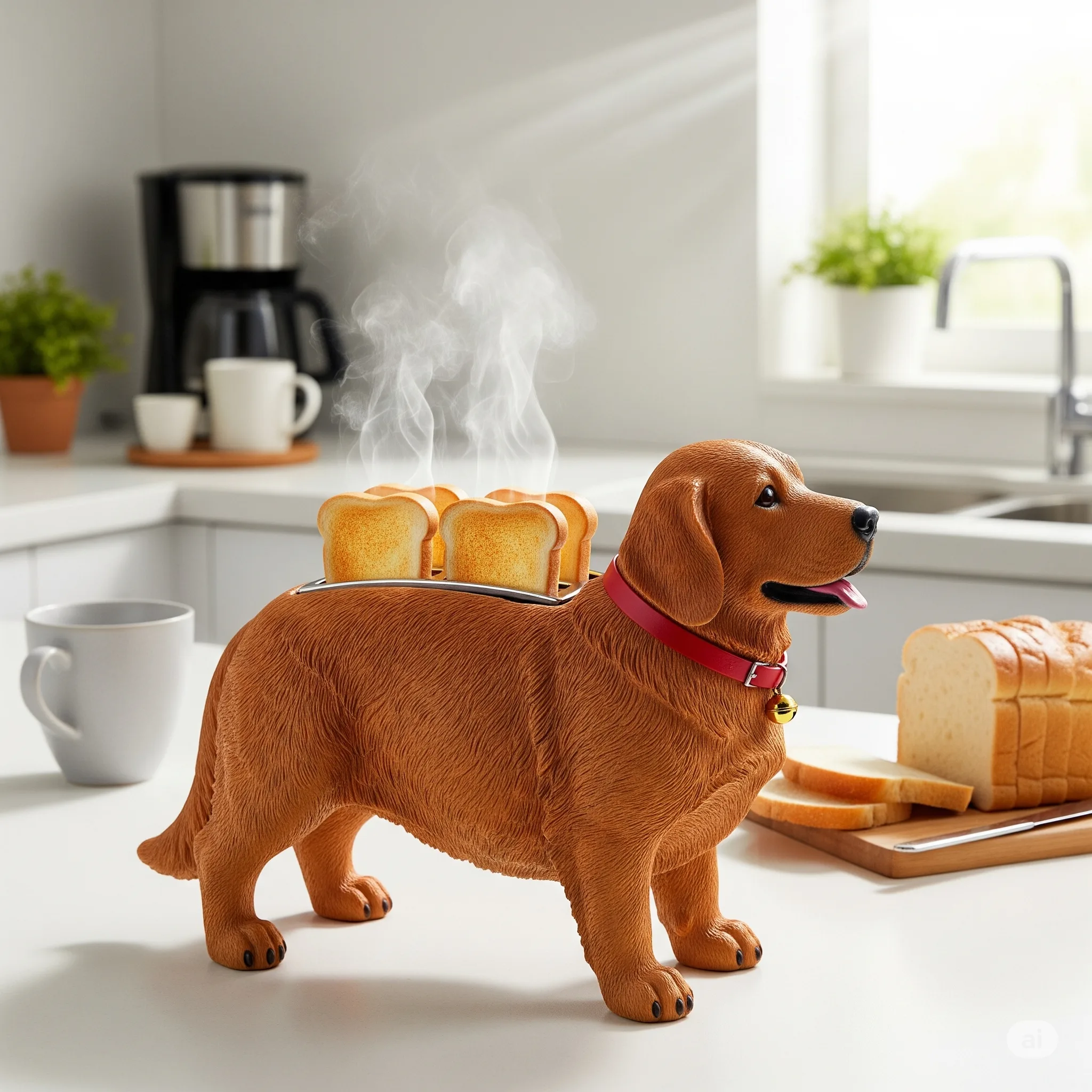 Dog Shaped Toasters - Creative Culinary Companions for Dog Lovers