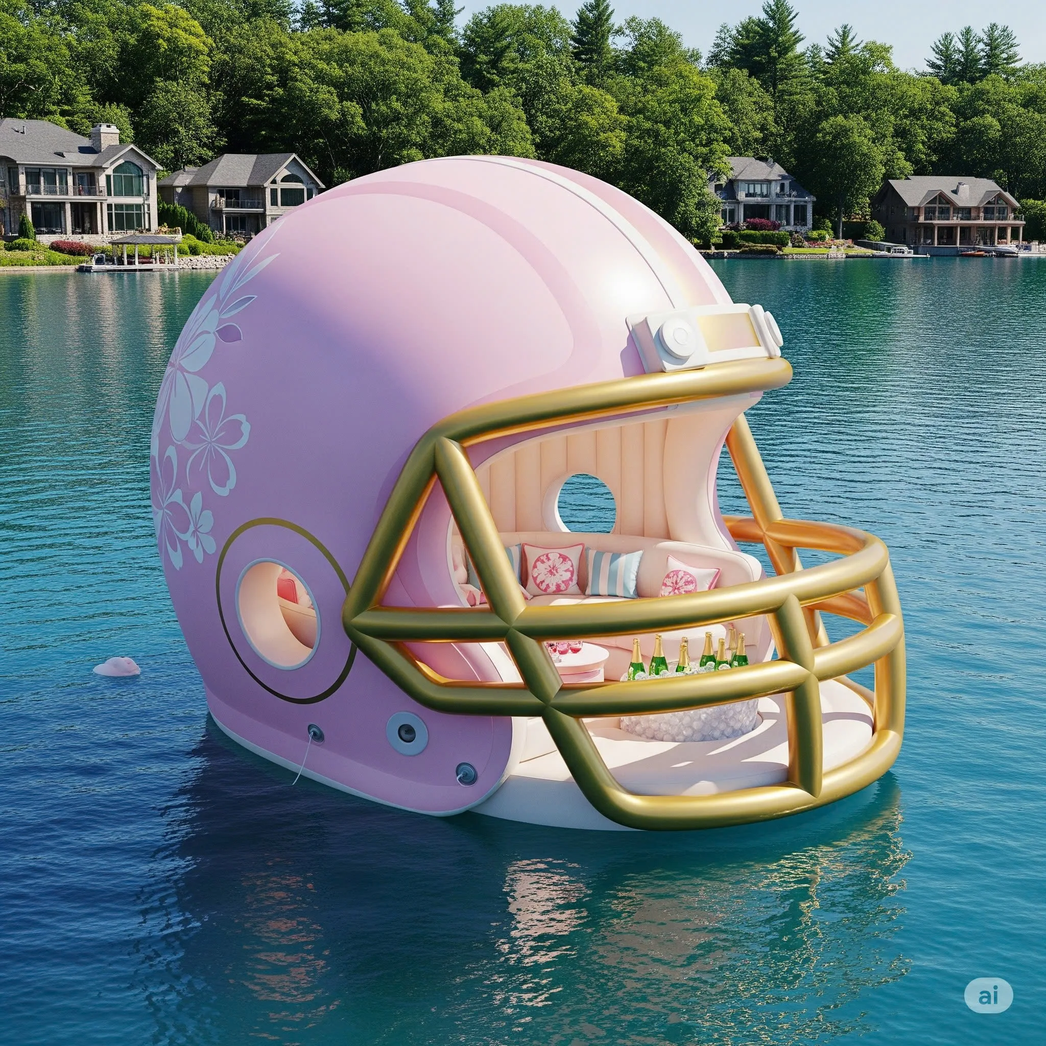 The Evolution and Design of Football Helmet Lake Floats - A New Wave in Water Recreation