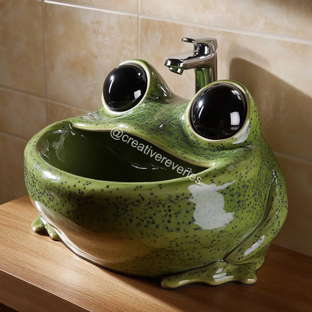 Froggy Sinks: Where Whimsy Meets Practical Design