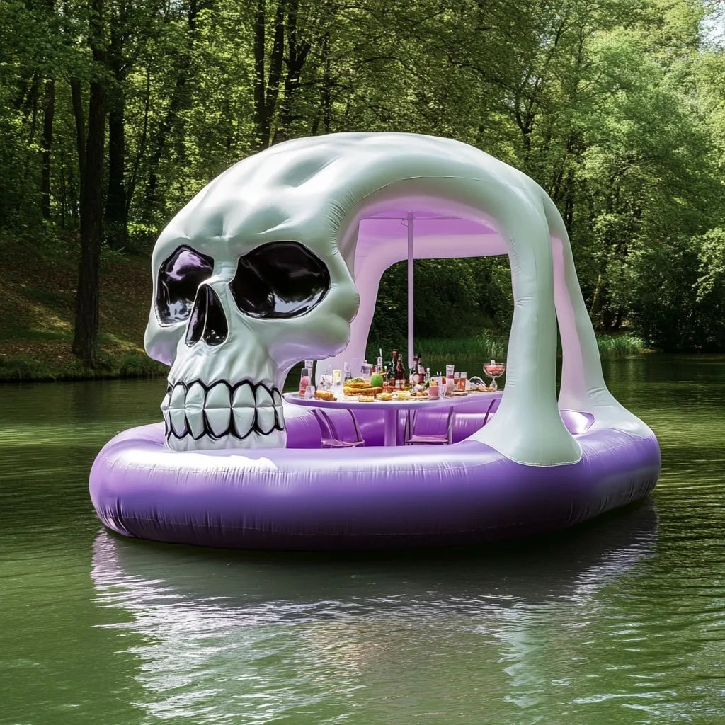 The Unique Appeal of Giant Inflatable Skull Lake Floats