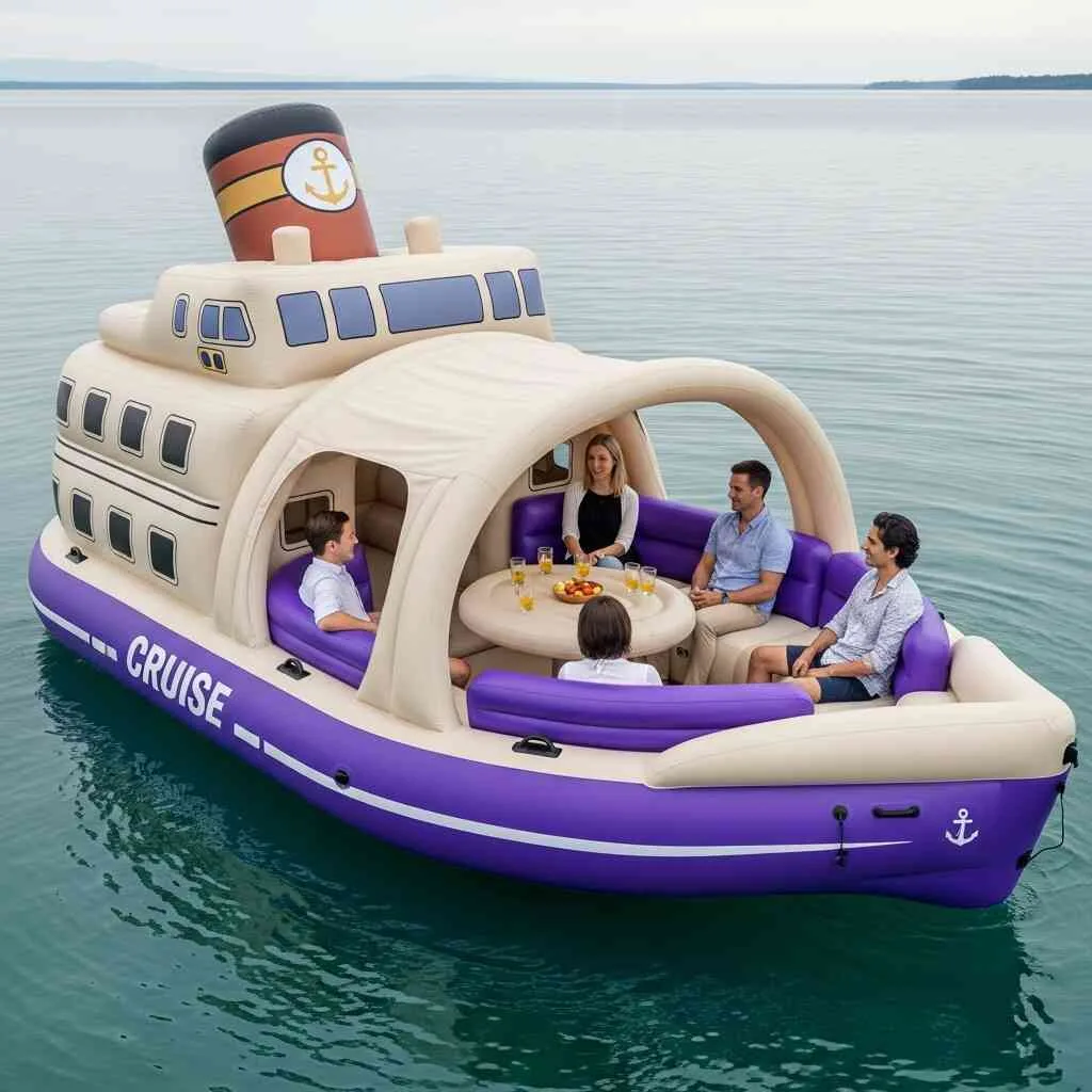 Experience the Joy of Summer with Inflatable Cruise Ship Lake Floats
