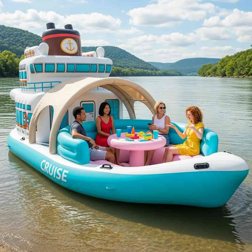The Benefits of Inflatable Cruise Ship Lake Floats