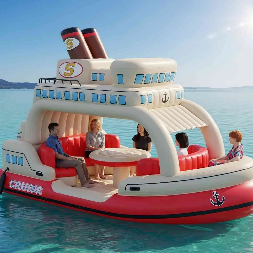 The Benefits of Inflatable Cruise Ship Lake Floats