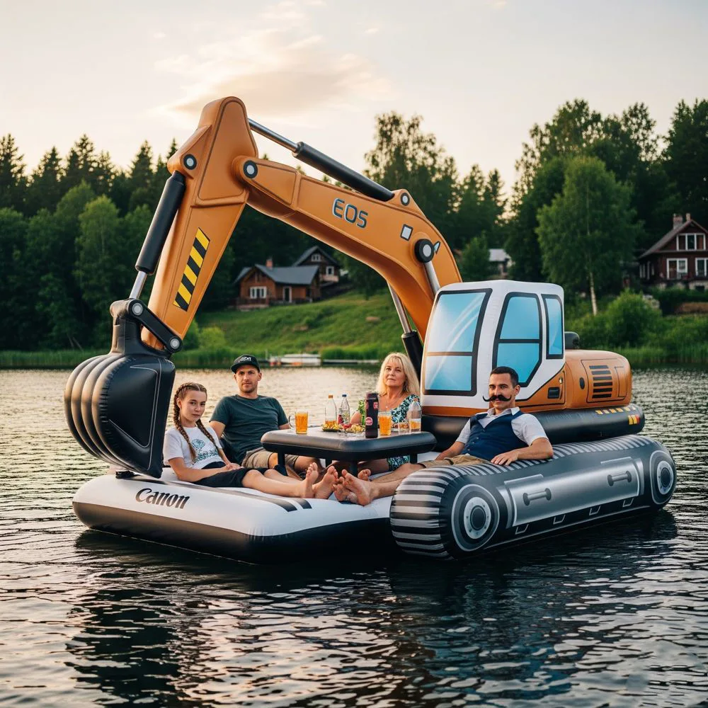 Understanding Inflatable Excavator Lake Floats