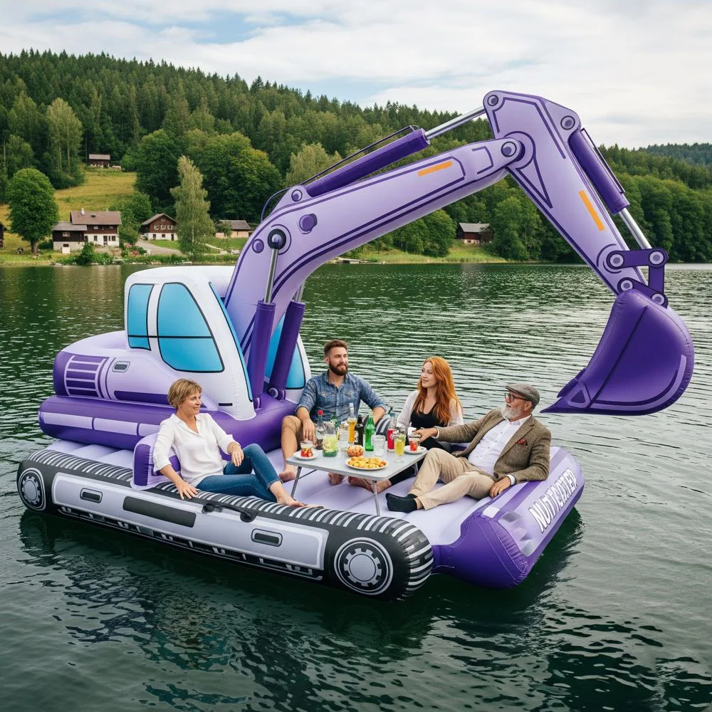Expert Advice on Choosing Inflatable Excavator Lake Floats