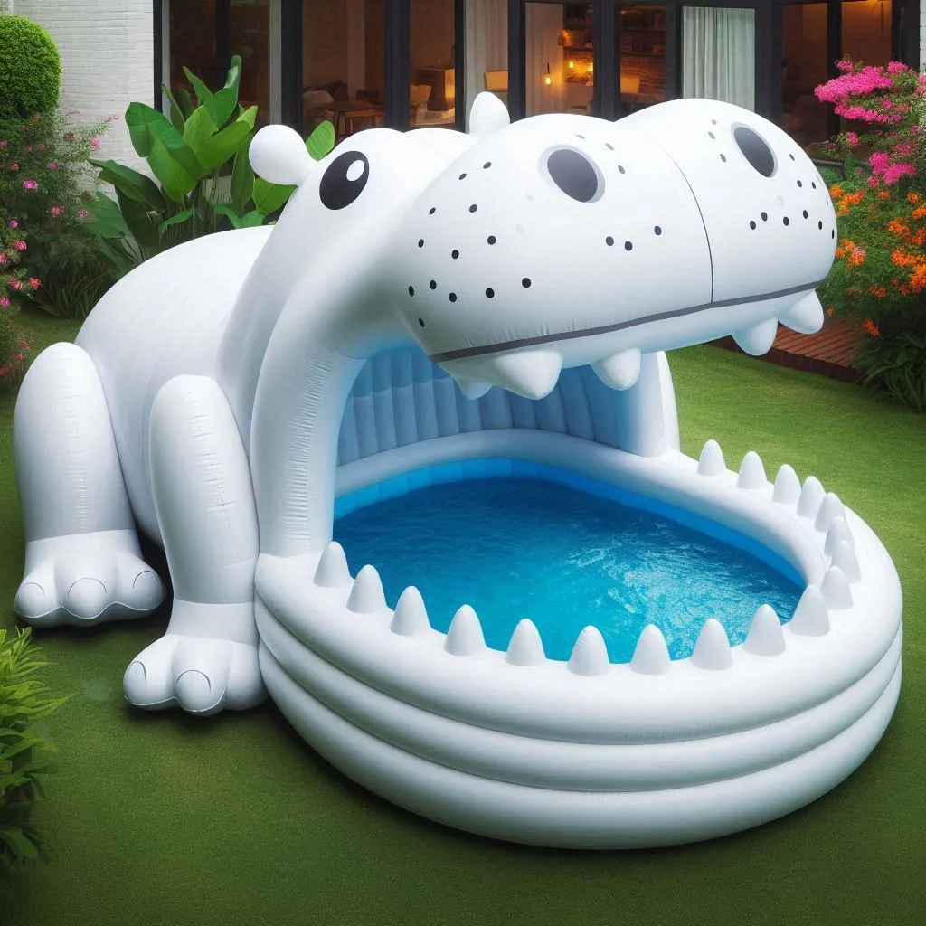 How to Properly Use Your Inflatable Hippo Pool