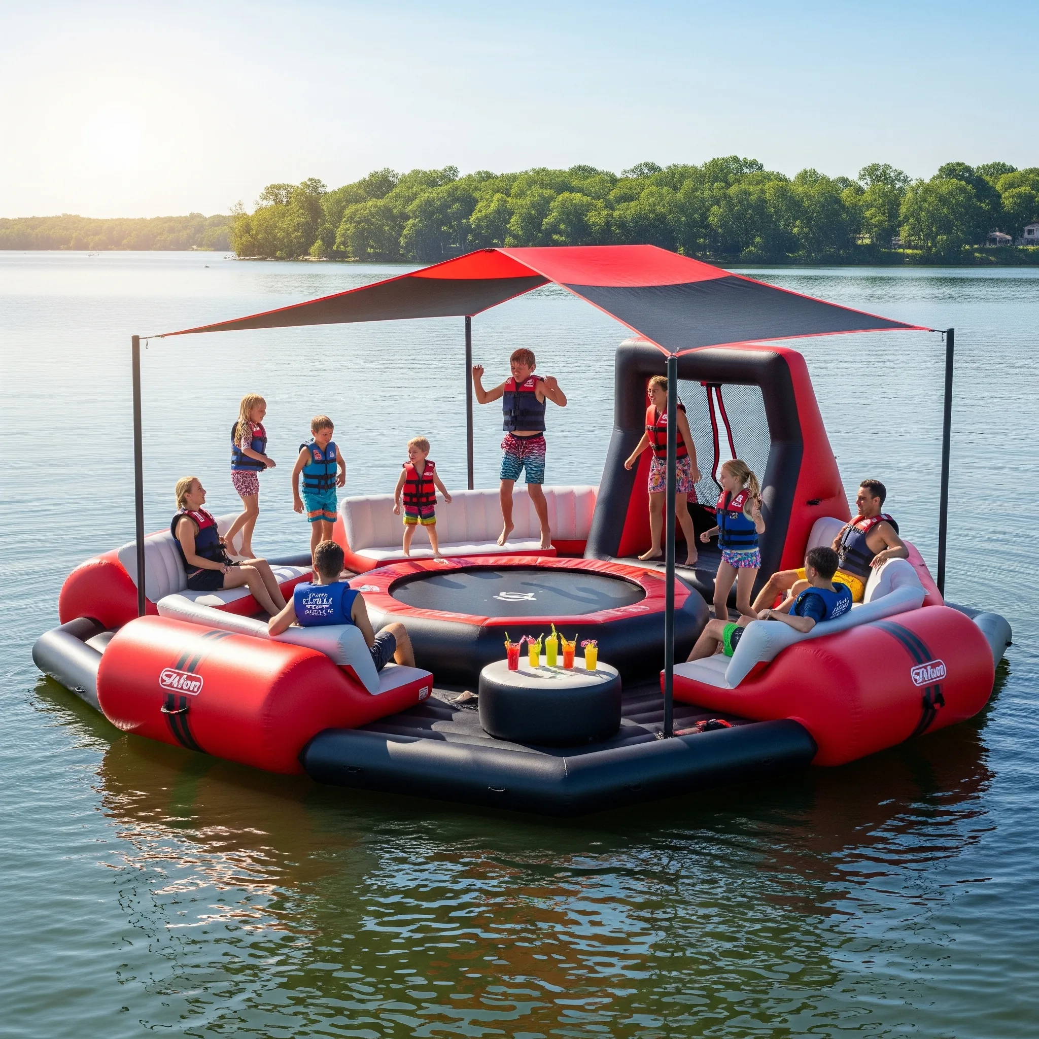 Tips and Tricks for Enjoying Inflatable Party Floats with Built-in Trampolines
