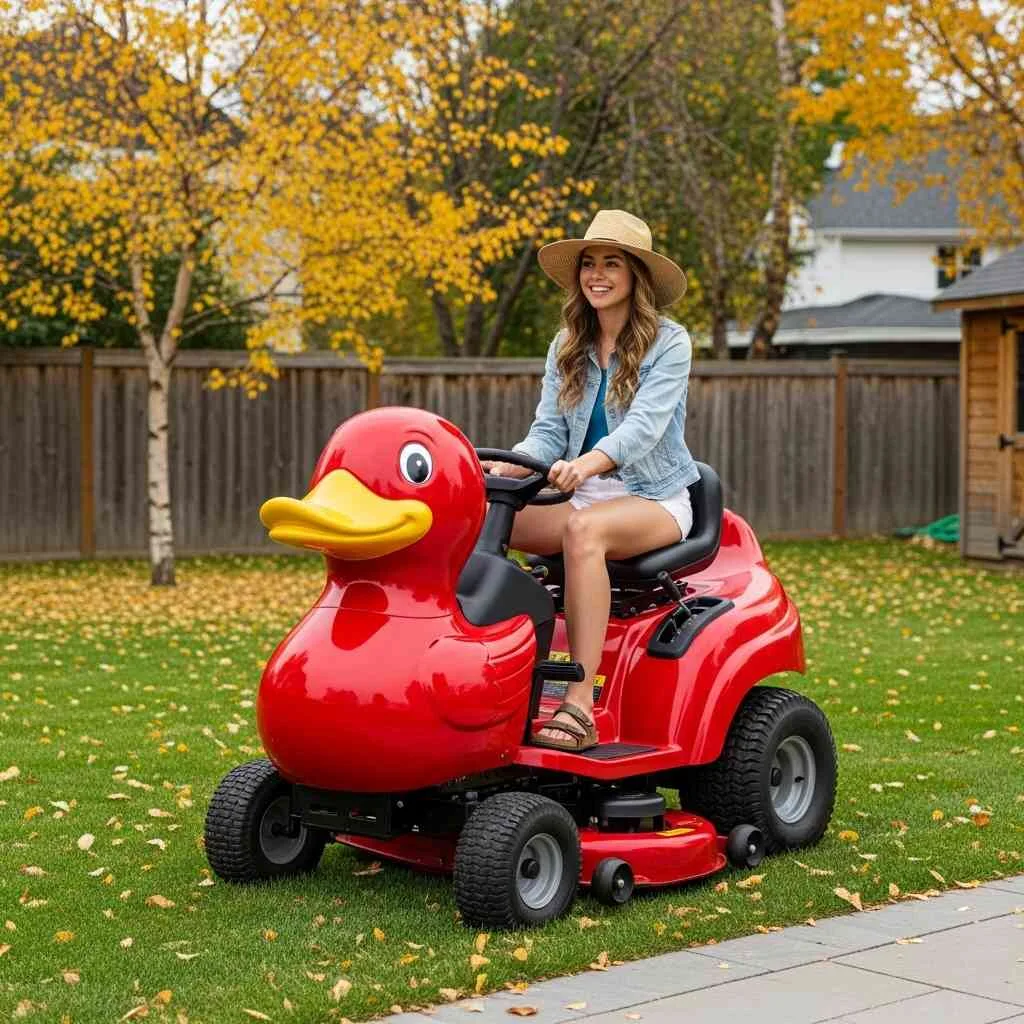 Discover the Fun and Functionality of Rubber Ducky Lawn Mowers