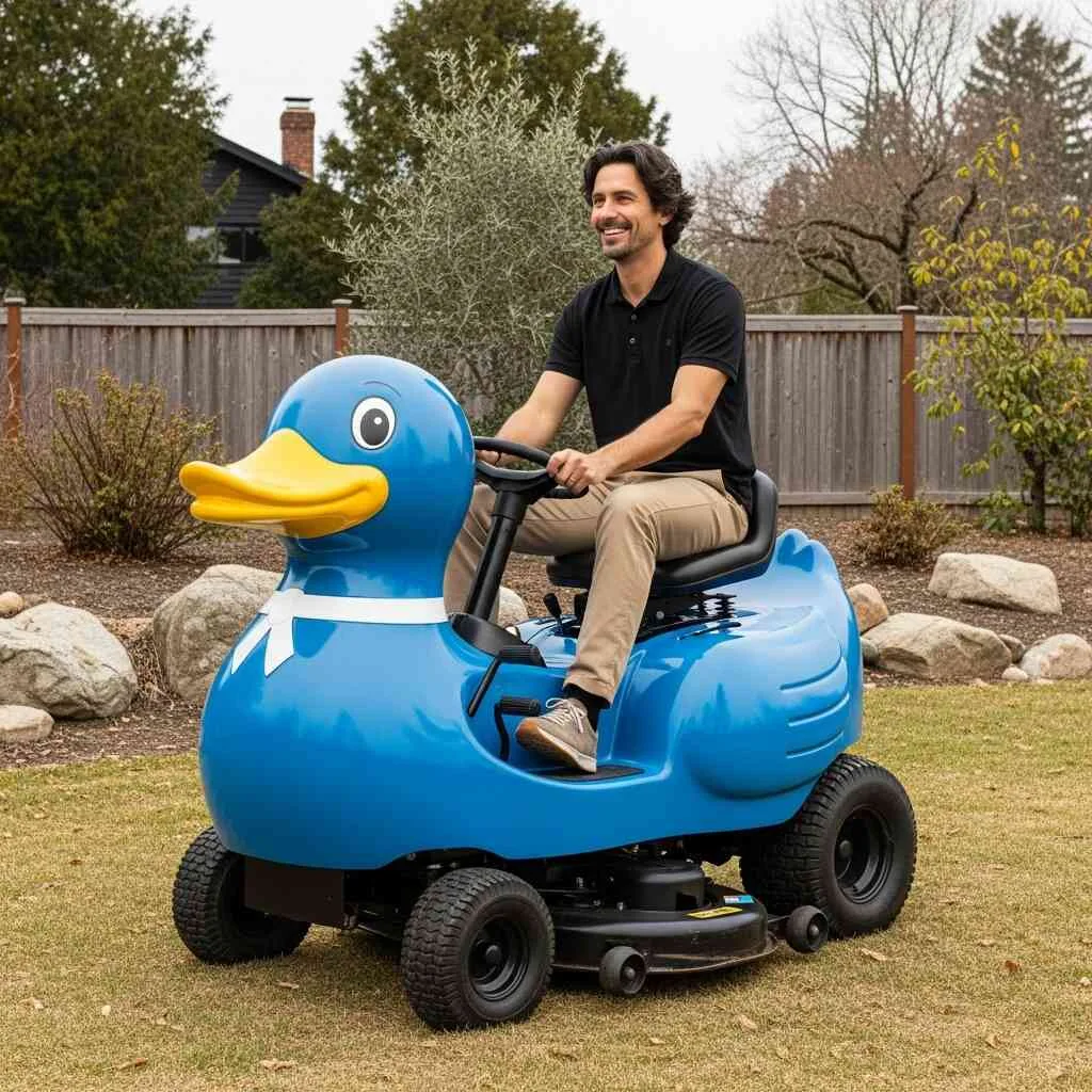 Discover the Fun and Functionality of Rubber Ducky Lawn Mowers