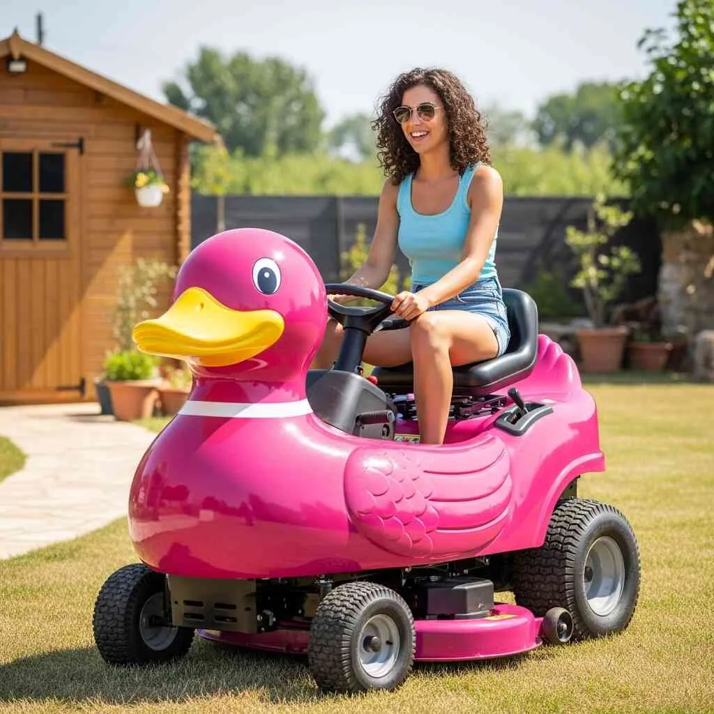 The Unique Appeal of Rubber Ducky Lawn Mowers