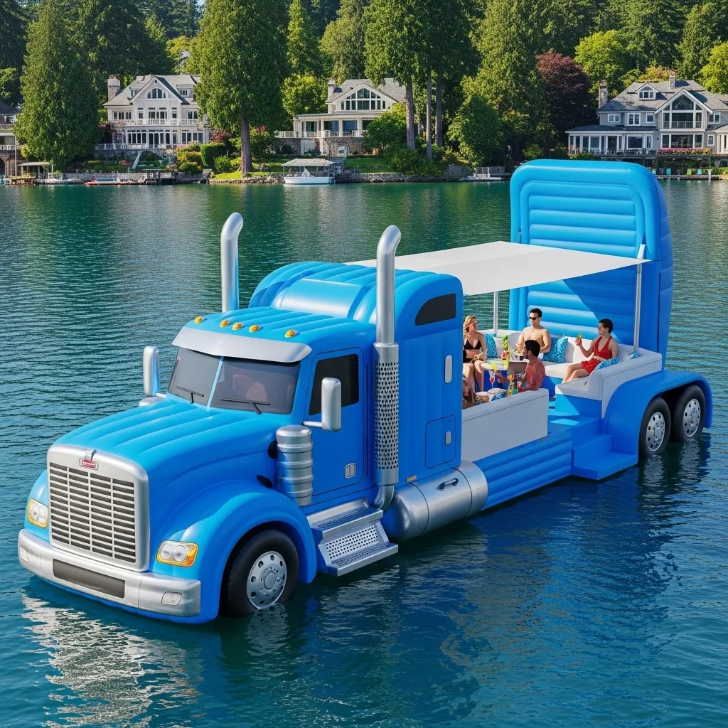 Tips and Tricks for Maximizing Fun with Semi-Truck Lake Party Floats