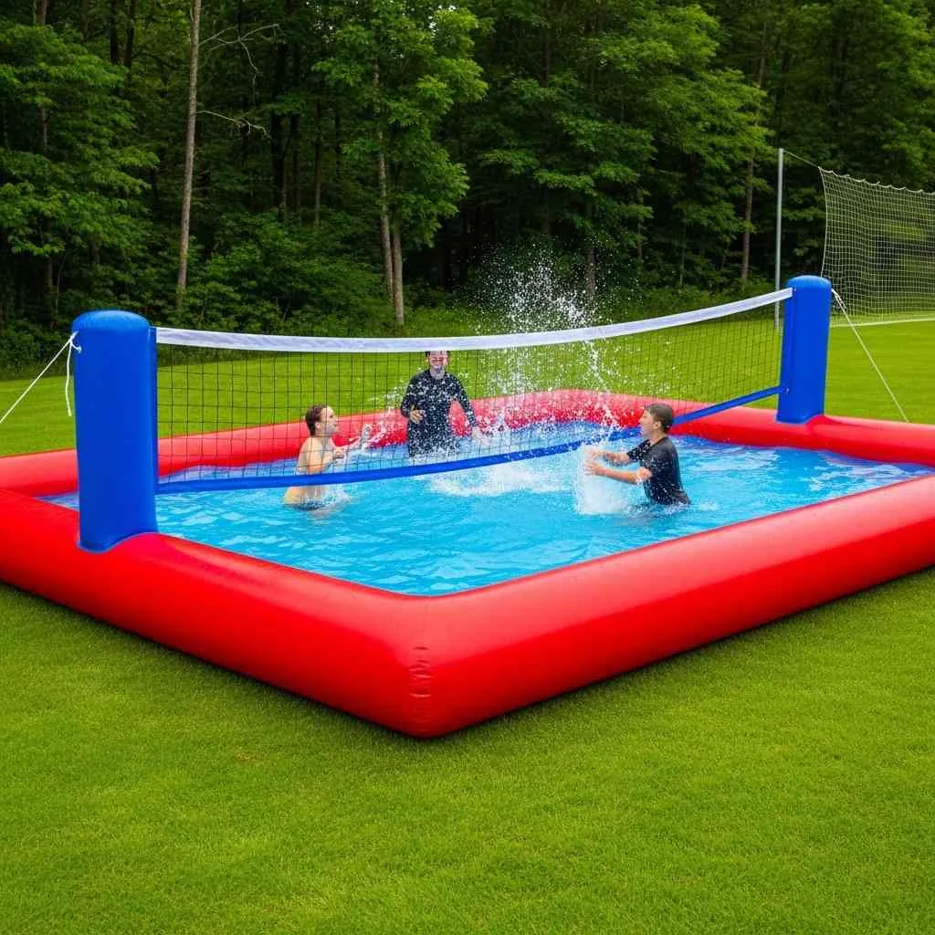Inflatable Pool Volleyball Court: Serve, Splash, and Spike in Style