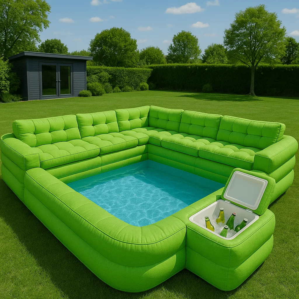 Sofa Pools with Coolers: Redefining Relaxation and Summer Fun