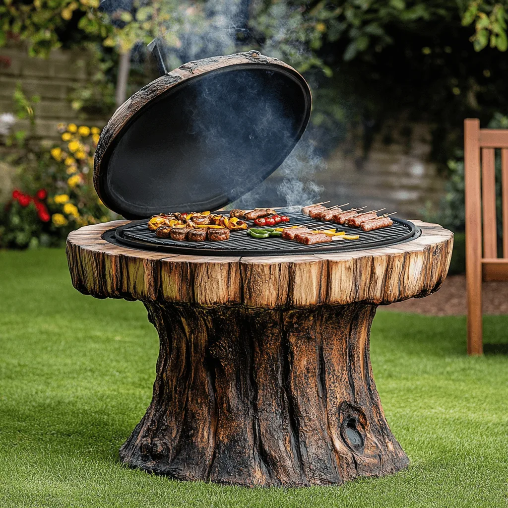 What Are Tree Stump Barbecues?