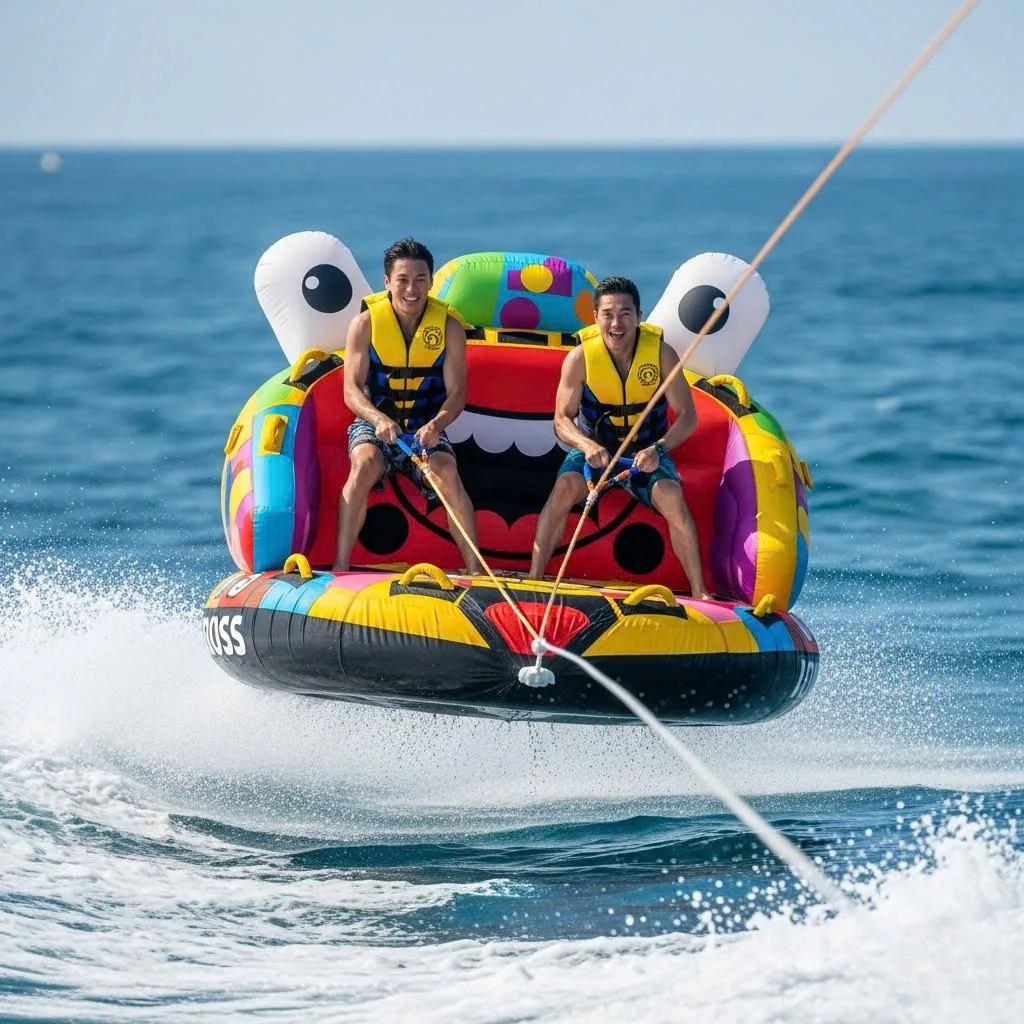 Unleash Fun on the Water with Animal Shaped Inflatable Towables - Dive into Adventure!