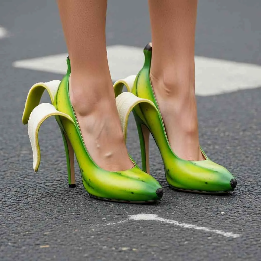What Makes Banana Shaped High Heels So Unique?