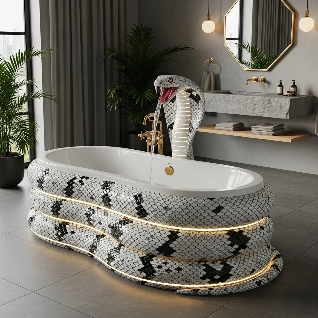 How to Use Cobra Shaped Bathtubs for Relaxation
