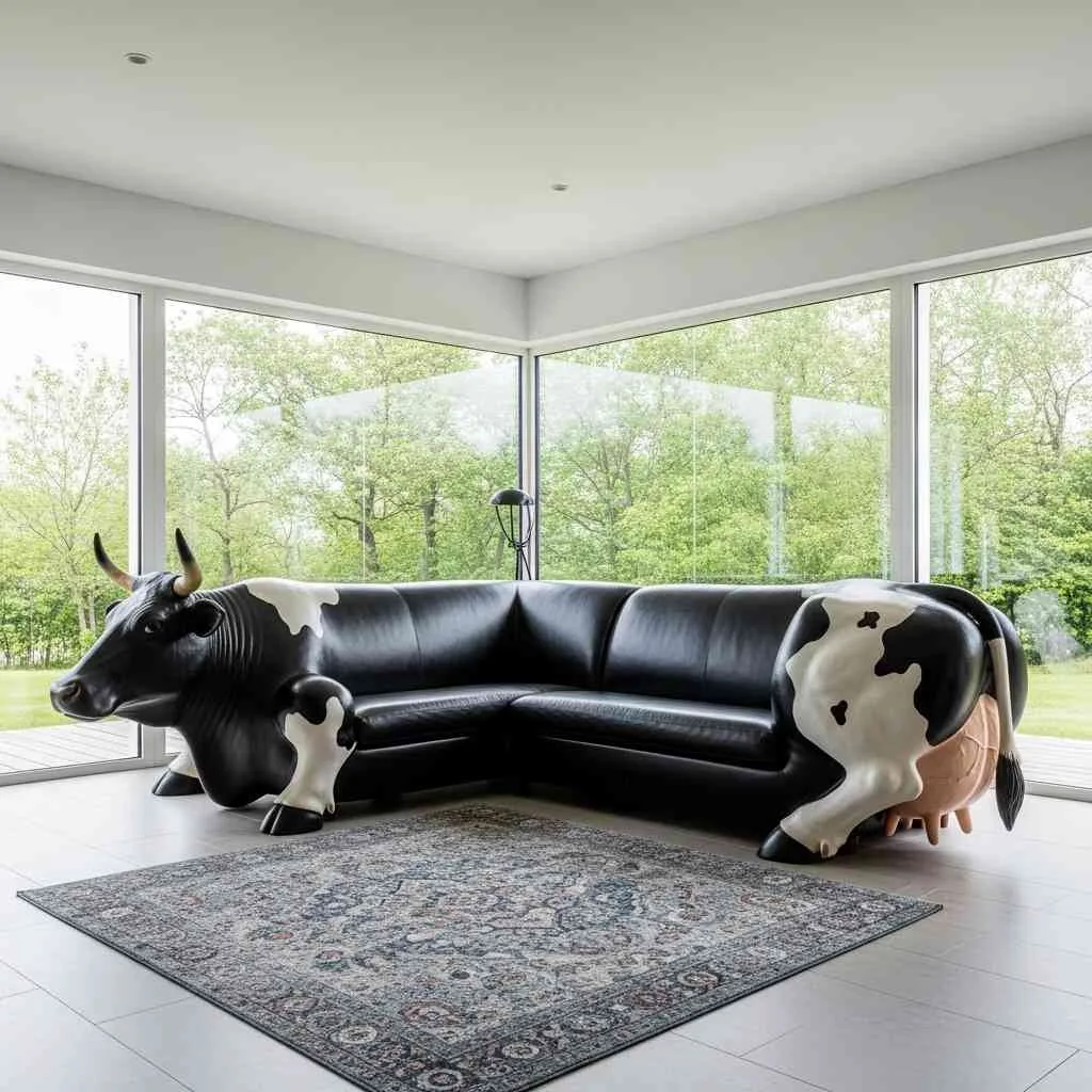 The Allure of Cow Sofa Design