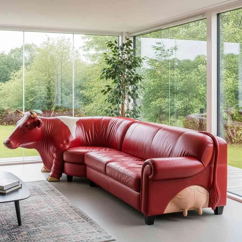 Incorporating Cow Sofa into Your Living Room
