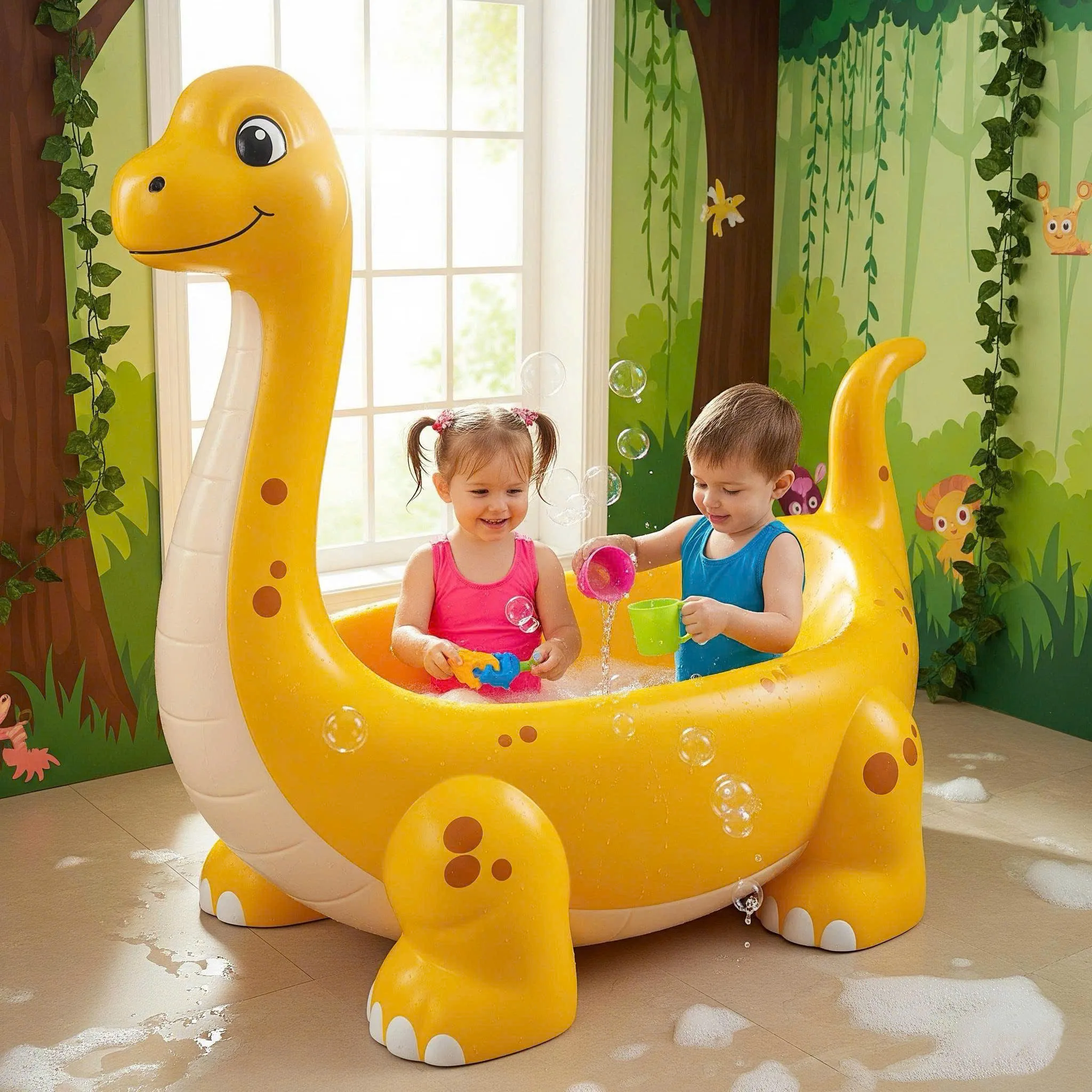 Dinosaur Bathtubs: Where Jurassic Roars Meet Relaxing Pours